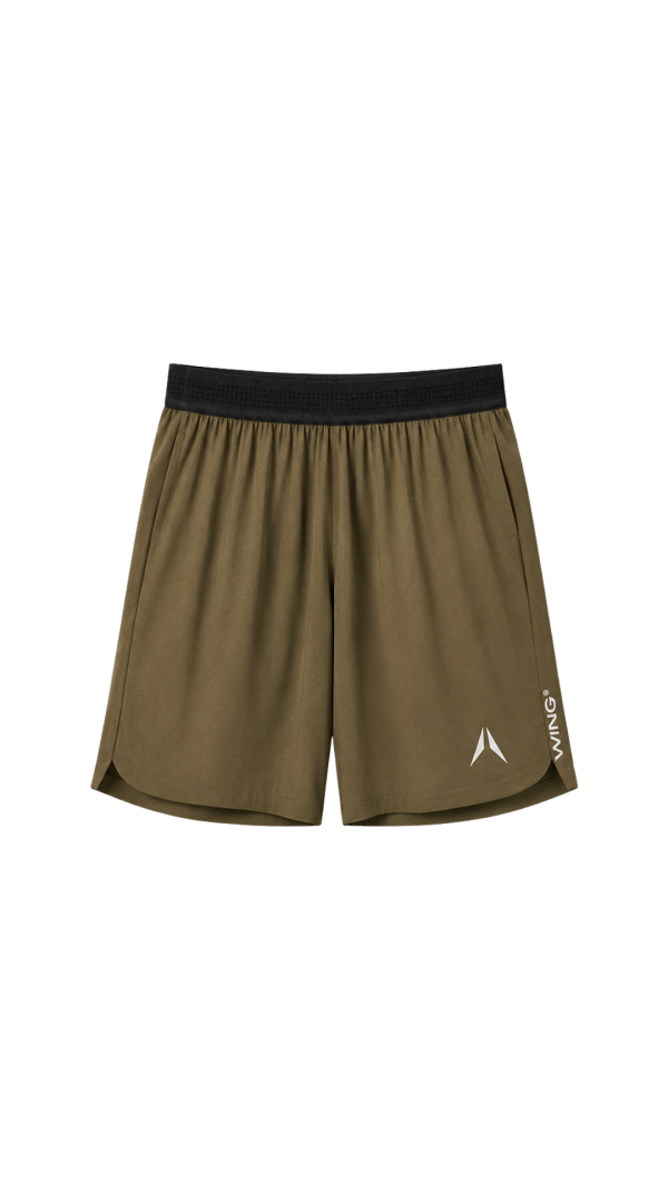 WING Performance Shorts - Olive