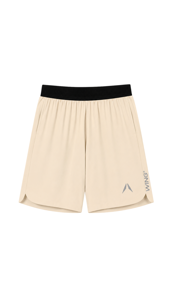 WING Performance Shorts - Beige